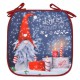 Perna pentru Scaun Decorativa de Craciun Gnome 38x38x2.5cm