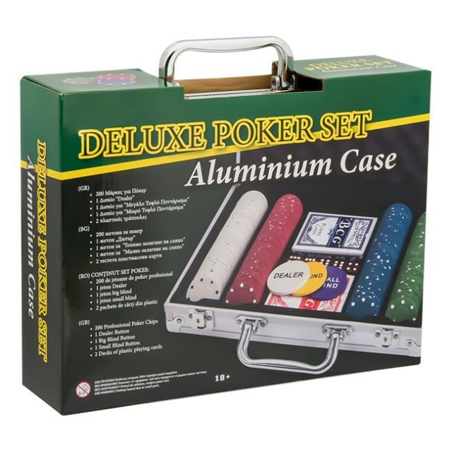 POKER Set Aluminium Case