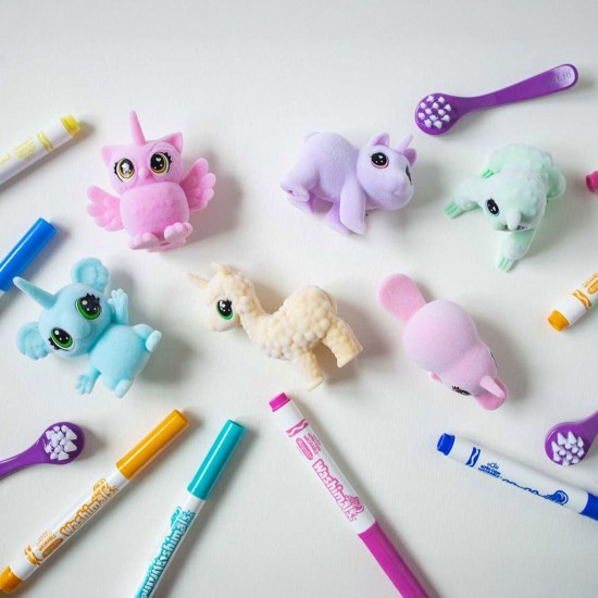 Crayola Washimals Animalut Adorabil & Carioci (6 Modele) - Giochi Preziosi