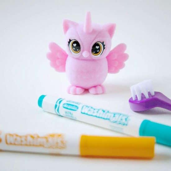 Crayola Washimals Animalut Adorabil & Carioci (6 Modele) - Giochi Preziosi