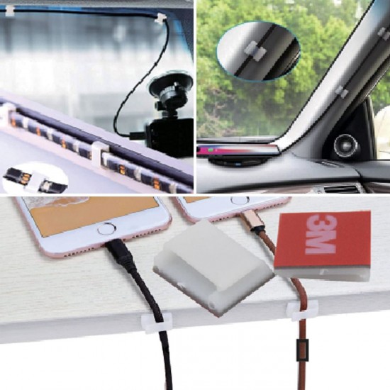 Clips Autocolant pentru Banda LED - 10 buc