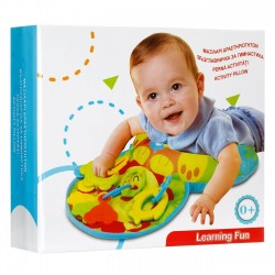 Perna Multicolora de Activitate cu Jucarii Suspendate