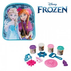 DOH Plastilina Disney Frozen Geanta cu 4 Recipiente & 5 Accesorii 200g - AS