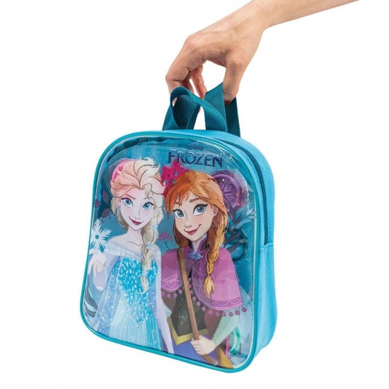 DOH Plastilina Disney Frozen Geanta cu 4 Recipiente & 5 Accesorii 200g - AS