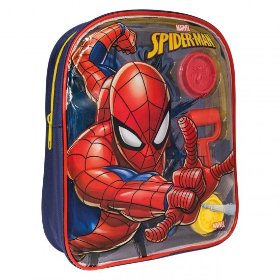 DOH Plastilina Disney Spiderman Geanta cu 4 Recipiente & 5 Accesorii 200g - AS