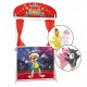 Set Teatru de Papusi cu 4 Figurine 57x20x104cm