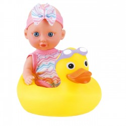 Papusa cu Colac de Salvare Ratusca Galbena