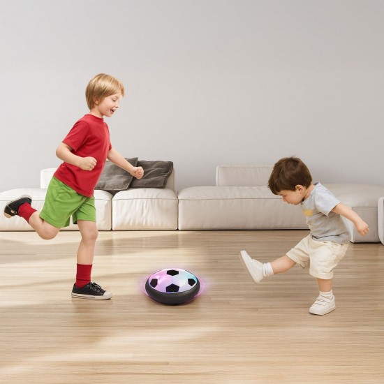 Minge de Fotbal Plutitoare Air Hover cu Lumina