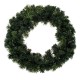 Coronita Decorativa de Craciun Verde cu LED Ø70cm