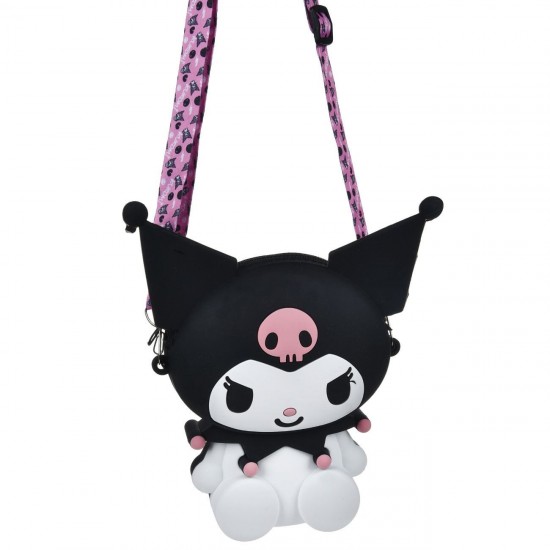 Poseta din Silicon cu Model Kuromi pentru Fete 18x7,2x20,7cm