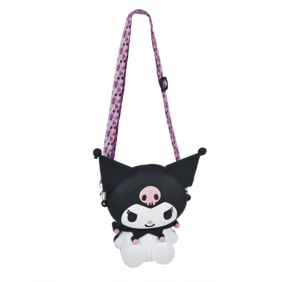 Poseta din Silicon cu Model Kuromi pentru Fete 18x7,2x20,7cm