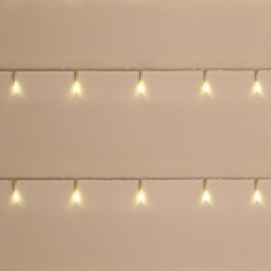 Instalatie de Lumini cu 60 Becuri LED cu Baterii 5.9m - Alba Rece