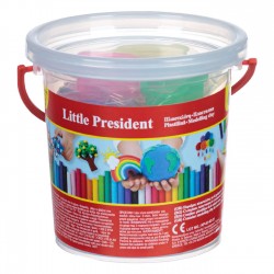 Galeata cu Plastilina 6 Culori Diferite & Forme - 9 piese