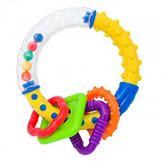 Jucarie Zornaitoare Inel cu Forme 9cm