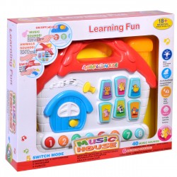 Jucarie Casuta cu Sunete de Animale