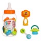 Biberon cu Jucarii Zornaitoare & de Dentitie - 7buc