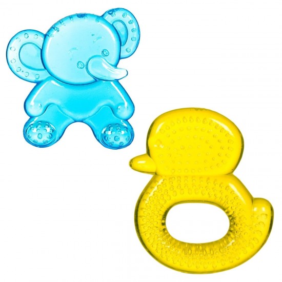 Set Jucarii de Dentitie Rata si Urs cu Apa - 2buc