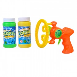 Pistol Baloane de Sapun Colorat & Rezerva