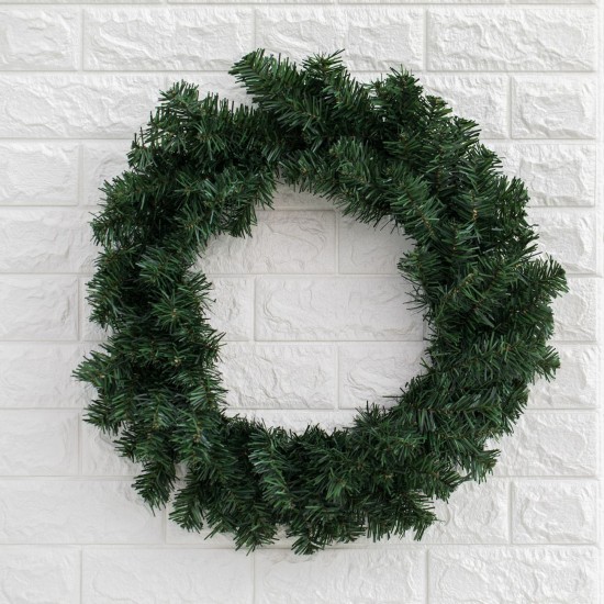 Coronita Decorativa de Craciun Verde cu 120 de Ramuri - Ø60cm