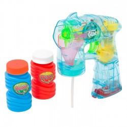 Pistol Baloane de Sapun Transparent cu Lumina & Sunet