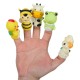 Jucarie Finger Puppet Animale Salbatice - 5 buc