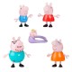Figurine Peppa Pig Family of 5 - Hasbro