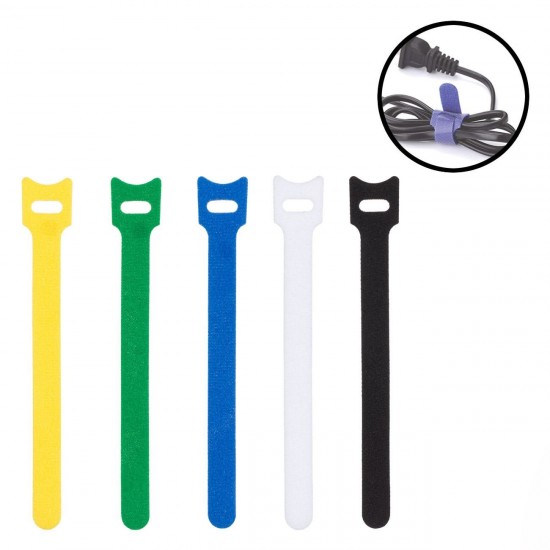 Coliere pentru Cabluri Colorate cu Scai 14.5x1.5cm - 10buc