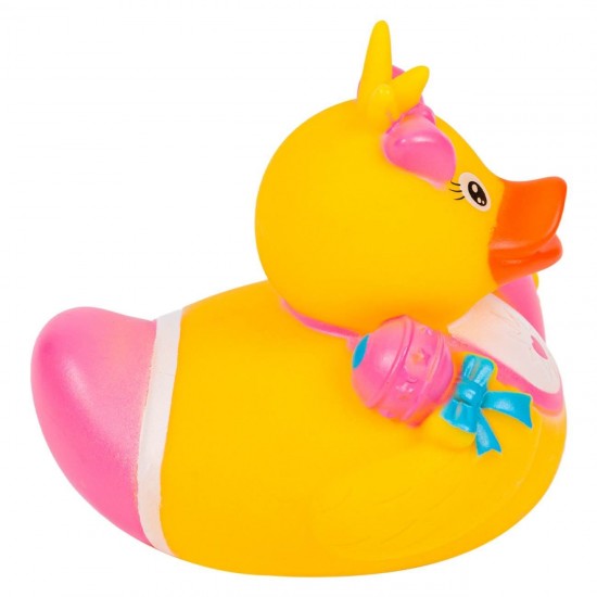 Ratusca Bebelusa din Plastic Roz 10x7x9cm