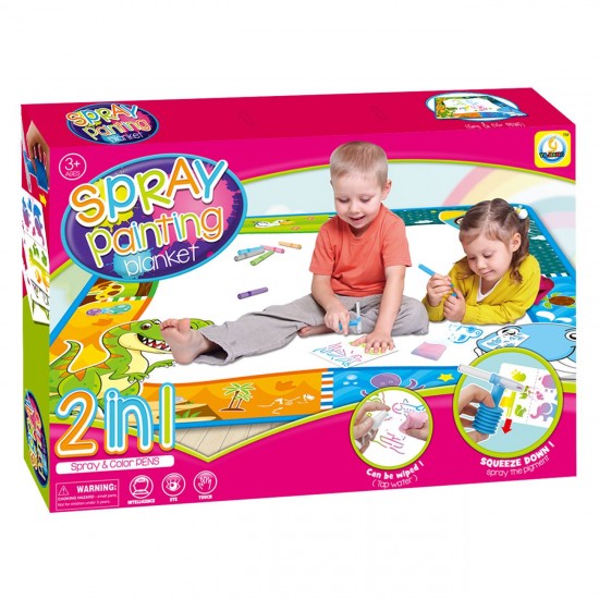 Covoras pentru Desen cu Carioci si Aerograf 80x80cm