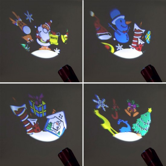 Proiector Laser Ritmic cu Imagini Figurine de Interior & Exterior