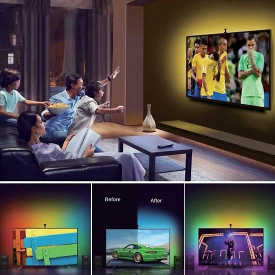 Lampa Bara LED cu USB & Control - 4buc