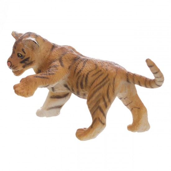 Figurine  Animale Salbatice Pui de Leopard Tigru Elefant Panda 5cm