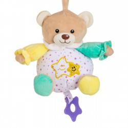 Jucarie Muzicala pentru Patut Ursulet cu Dentitie