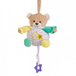 Jucarie Muzicala pentru Patut Ursulet cu Dentitie