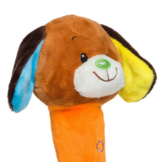 Jucarie Zornaitoare Catel de Plus & Jucarie de Dentitie 18cm