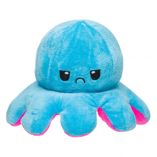 Caracatita de Plus Fucsia Bleu Fericit Suparat 14cm