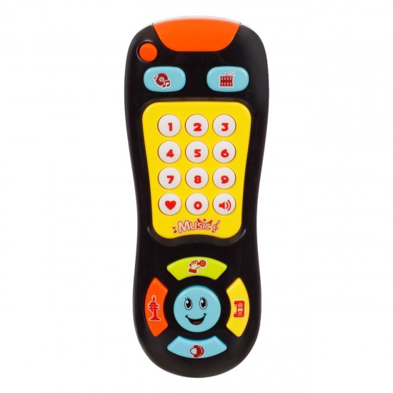 Telecomanda Telefon Jucarie pentru Bebelusi cu Lumina & Sunet