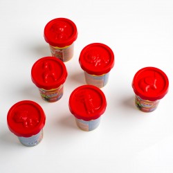 Bildo DOH Plastelina Rosie in Pahar cu Forma Animal in Capac 130g