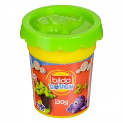Bildo DOH Plastilina Verde in Pahar cu Capac Forma Model Animal 130g
