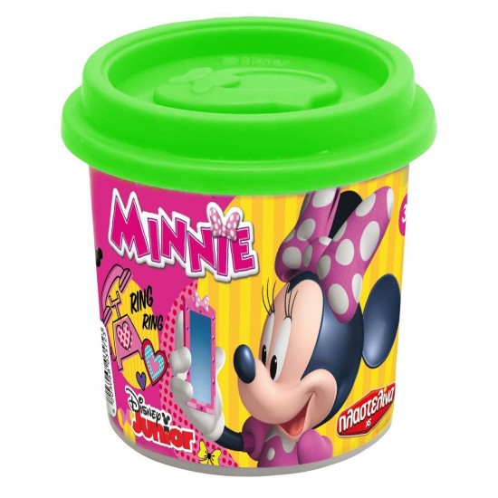 Plastilina Disney Minnie Mouse in Recipient cu Capac Forma - AS