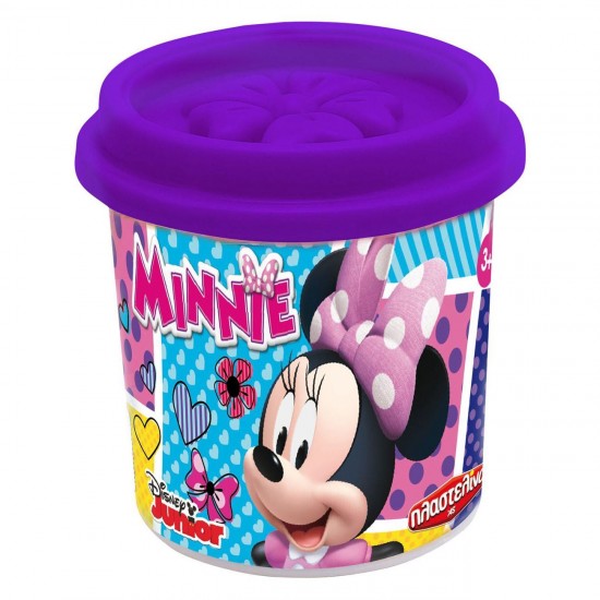 Plastilina Disney Minnie Mouse in Recipient cu Capac Forma - AS