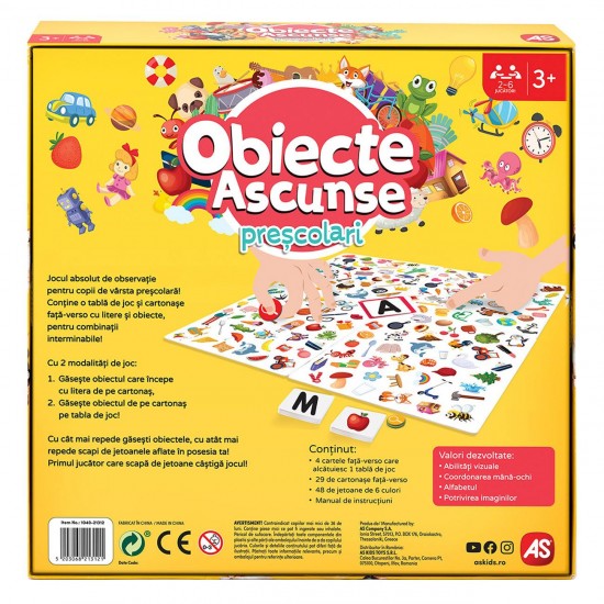 Joc de Societate Obiecte Ascunse