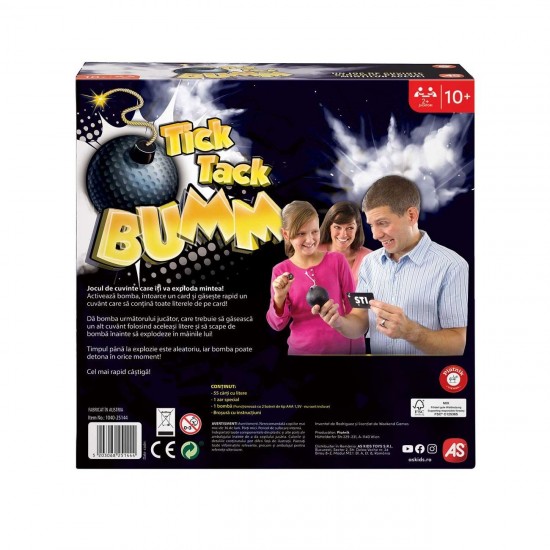 Joc de Societate ”Tic Tac Boom” - AS