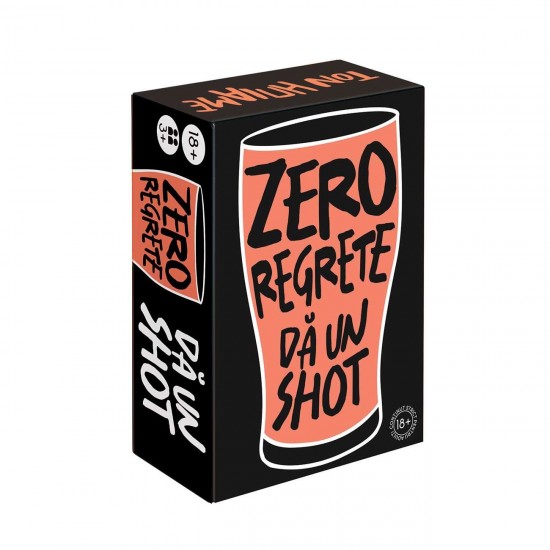 Joc de Societate ”Zero Regrete Da Un Shot” - AS