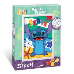 HappiHobbi Paint & Frame Pictura cu Numere Disney Stitch - AS