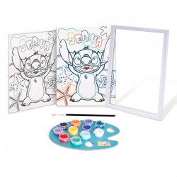 HappiHobbi Paint & Frame Pictura cu Numere Disney Stitch - AS
