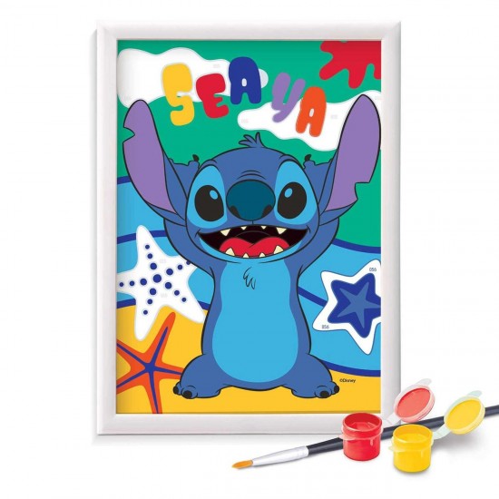 HappiHobbi Paint & Frame Pictura cu Numere Disney Stitch - AS