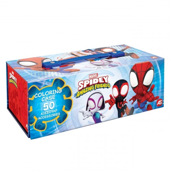 Set de Colorat in Valiza de Carton Marvel Spidey - AS