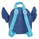 Rucsac de Plus Bleu Mov Catifelat Stitch pentru Copii 17.5x7x21cm