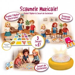 Joc de Societate Scaunele Muzicale & Duelul Talpilor - Idea